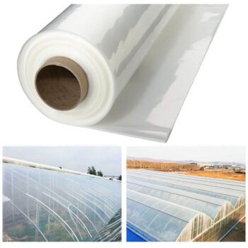 Agricultural Plastic Greenhouse Film Resistant UV 200 Micron Covering Film